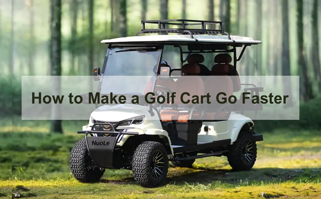 how to make a golf cart go faster